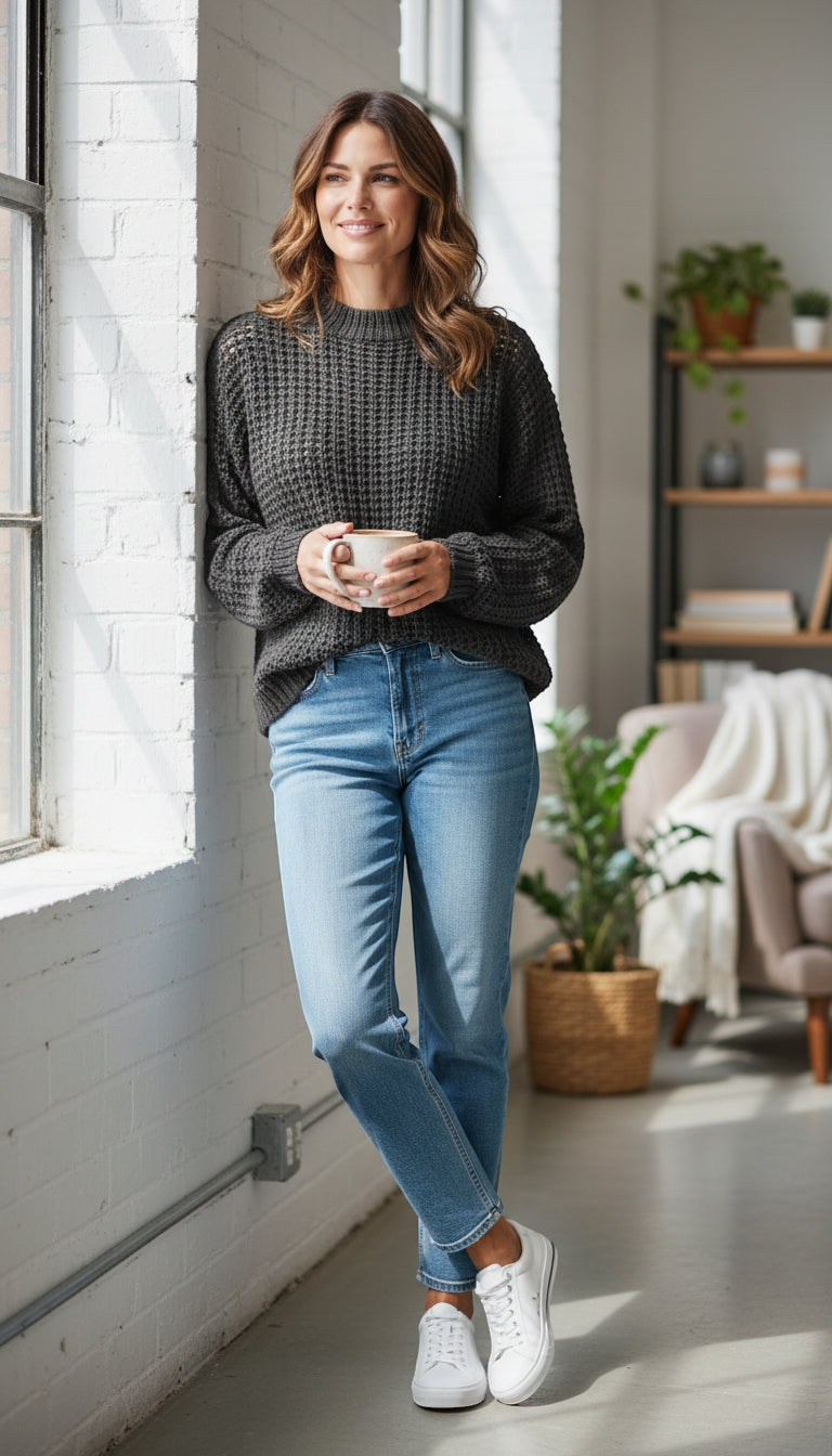 Sweater Tejido Negro