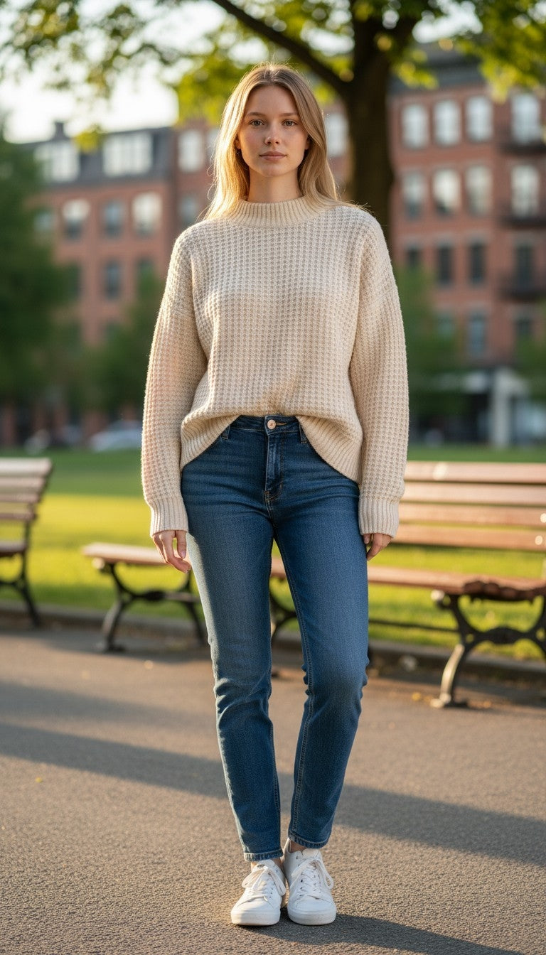 Sweater Tejido Beige