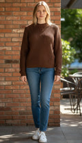Sweater Tejido Marrón